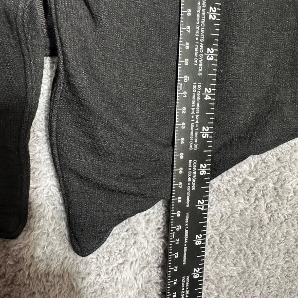 Mossimo Women’s Black Jacket Cardigan Size M Draped Front Long Sleeve Pockets - Picture 3 of 7